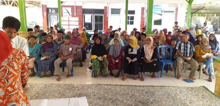 Sosialisasi JKN KIS oleh BPJS Kesehatan di Desa Purwosono